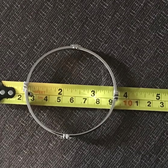 Tory Burch silver bangle bracelet in EUC ✨🤩 Like knew! - Picture 7 of 7